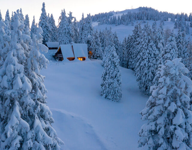 Family apartments in nature in Slovenia, Krvavec. Award wining Chalet Alpinka, Slovenian Alps.
